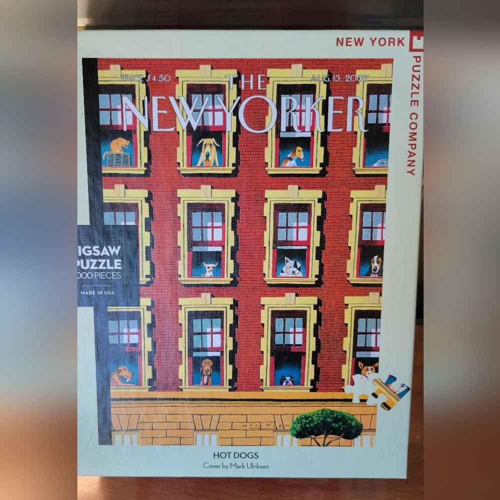 The New York Puzzle Company Hot Dogs is a 1000-piece puzzle features iconic mag